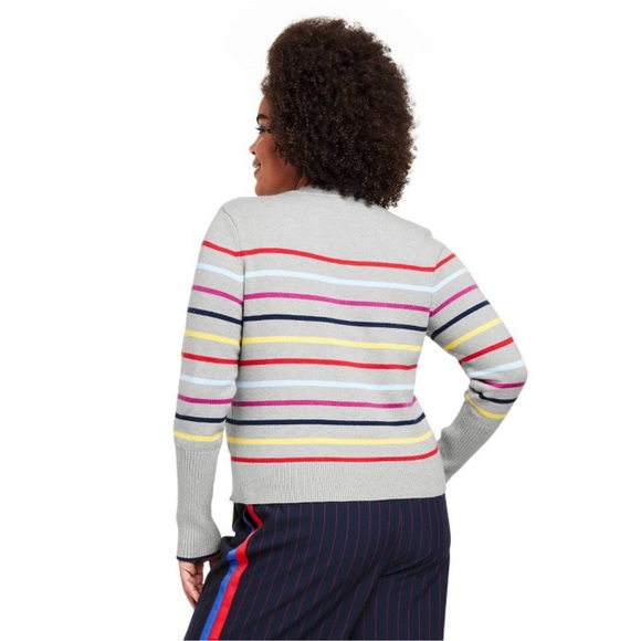 La ligne crew neck stripped sweater nwt - Picture 5 of 8